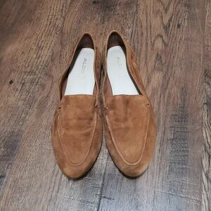 ALDO Women's Joeya Suede Slip-On Loafer Size 8